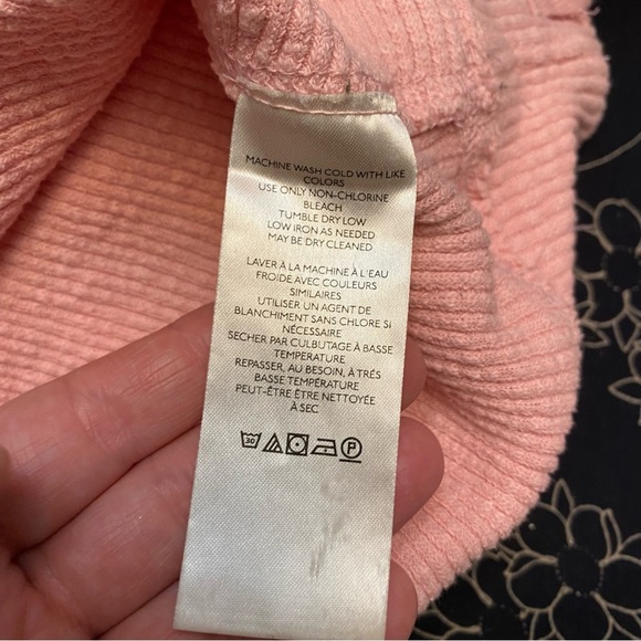 Free People Casey Sweater Rib knit tunic Heart Haze pink - Picture 14 of 15